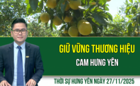 Thời sự Hưng Yên thứ Năm ngày 27/11/2025