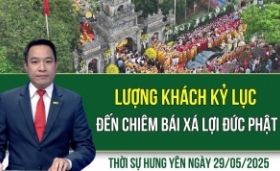 Thời sự Hưng Yên thứ Năm ngày 29/05/2025
