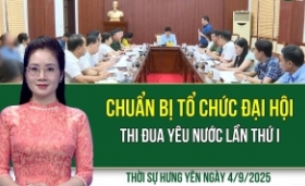 Thời sự Hưng Yên thứ Năm ngày 4/9/2025