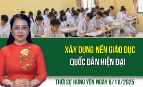 Thời sự Hưng Yên thứ Năm ngày 6/11/2025