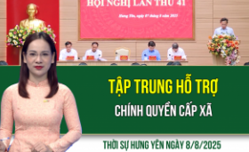 Thời sự Hưng Yên thứ Sáu ngày 8/8/2025