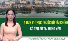 Thời sự Hưng Yên thứ Tư ngày 05/03/2025