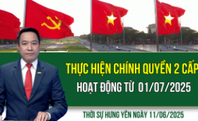 Thời sự Hưng Yên thứ Tư ngày 11/06/2025
