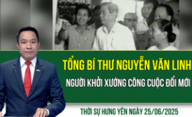 Thời sự Hưng Yên thứ Tư ngày 25/06/2025