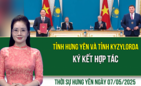 Thời sự Hưng Yên thứ Tư ngày 7/05/2025