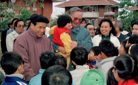 Những khoảnh khắc đáng nhớ của nguyên Chủ tịch nước Lê Đức Anh