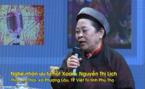 Khách mời văn nghệ sĩ: NNƯT Nguyễn Thị Lịch