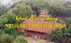 Chùa Hương Lãng - Nơi lưu giữ 2 bảo vật quốc gia