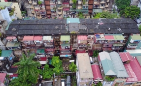 Hình ảnh 'không thể tin nổi' chung cư cũ nát bậc nhất Hà Nội