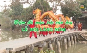 Đậm đà màu sắc văn hoá lễ hội làng Nôm