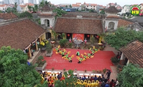 Lưu giữ hồn quê: Giao lưu văn hóa giữa 2 thôn Công Luận I và Công Luận II, Thị trấn Văn Giang