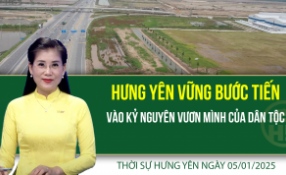 Thời sự Hưng Yên Chủ nhật ngày 05/01/2025