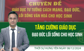 Thời sự Hưng Yên Chủ nhật ngày 08/12/2024