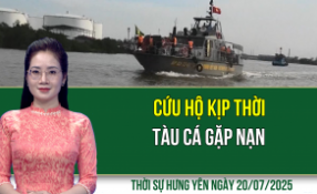Thời sự Hưng Yên Chủ nhật ngày 20/07/2025