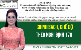 Thời sự Hưng Yên Chủ nhật ngày 23/02/2025