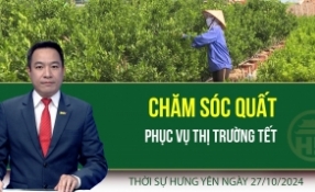 Thời sự Hưng Yên Chủ nhật ngày 27/10/2024