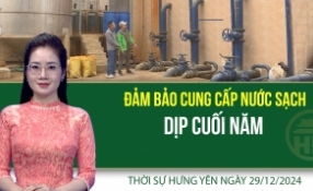 Thời sự Hưng Yên Chủ nhật ngày 29/12/2024