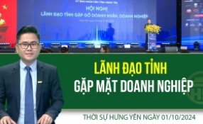 Thời sự Hưng Yên thứ Ba ngày 01/10/2024