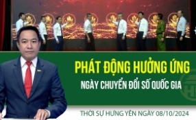 Thời sự Hưng Yên thứ Ba ngày 08/10/2024