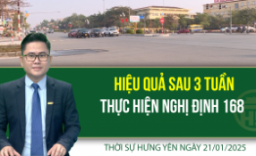 Thời sự Hưng Yên thứ Ba ngày 21/01/2025