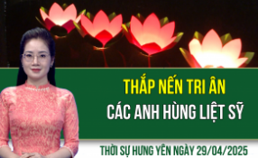 Thời sự Hưng Yên thứ Ba ngày 29/04/2025