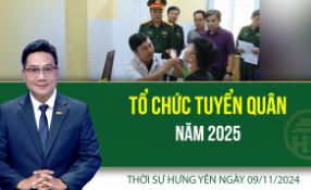Thời sự Hưng Yên thứ Bảy ngày 09/11/2024