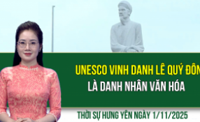 Thời sự Hưng Yên thứ Bảy ngày 1/11/2025