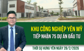 Thời sự Hưng Y&ecirc;n thứ Bảy ng&agrave;y 28/2/2026
