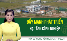 Thời sự Hưng Yên thứ Hai ngày 25/12/2024