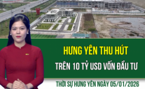Thời sự Hưng Y&ecirc;n thứ Hai ng&agrave;y 5/1/2026