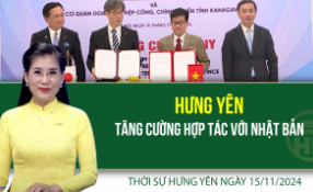  Thời sự Hưng Yên thứ Sáu ngày 15/11/2024