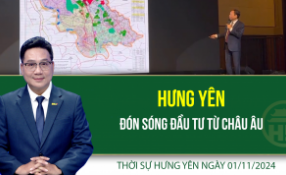 Thời sự Hưng Yên thứ Sáu ngày 1/11/2024