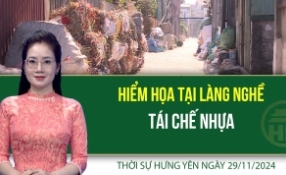 Thời sự Hưng Yên thứ Sáu ngày 29/11/2024