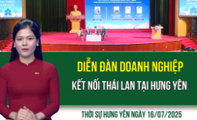 Thời sự Hưng Yên thứ Tư ngày 16/07/2025