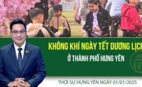 Thời sự Hưng Yên thứ Tư ngày 1/1/2025