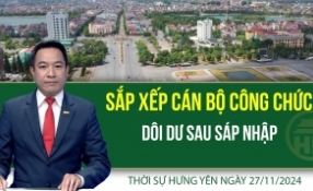 Thời sự Hưng Yên thứ Tư ngày 27/11/2024