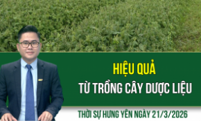 Thời sự Hưng Yên thứ Bảy ngày 21/3/2026