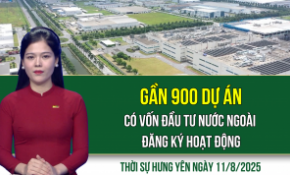 Thời sự Hưng Yên thứ Hai ngày 11/8/2025