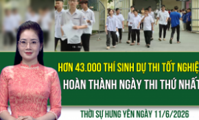 Thời sự Hưng Yên thứ Năm ngày 11/6/2026