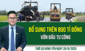 Thời sự Hưng Yên thứ Năm ngày 28/8/2025
