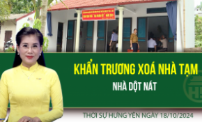 Thời sự Hưng Yên thứ Sáu ngày 18/10/2024