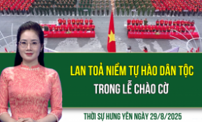 Thời sự Hưng Yên thứ Sáu ngày 29/8/2025