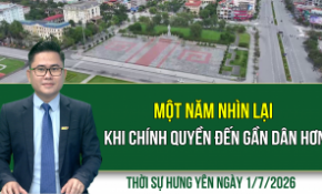 Thời sự Hưng Yên thứ Tư ngày 1/7/2026