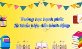 Trường học hạnh phúc - Từ khẩu hiệu đến hành động