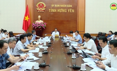 UBND tỉnh họp giao ban với các thành viên 