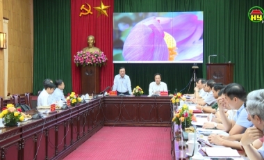 Bộ trưởng Bộ NN &PTNT làm việc tại Hưng Yên