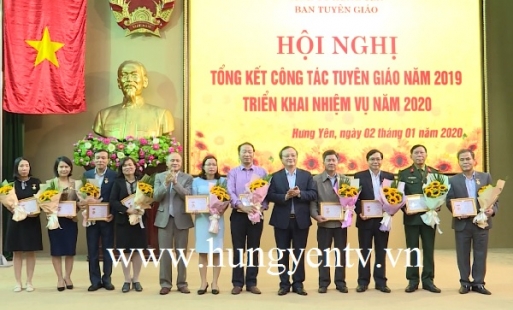 Bí thư Tỉnh ủy dự hội nghị tổng kết công tác tuyên giáo năm 2019