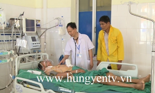 Bệnh viện Đa khoa Hưng Yên cấp cứu thành công một bệnh nhân bị dao đâm thấu tim