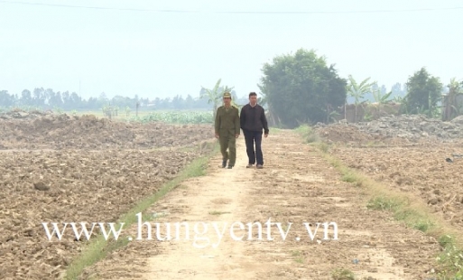 Khắc phục tình trạng lấy trộm đất ở Ân Thi sau phóng sự của HYTV