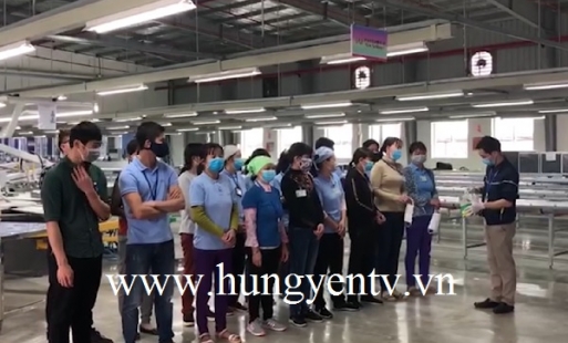 Văn Lâm phòng chống dịch bệnh viêm đường hô hấp cấp do chủng mới của virus corona gây ra 